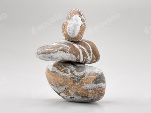 Preview: Three marble stones in balance