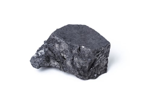 Preview: Natural wood charcoal Isolated on white