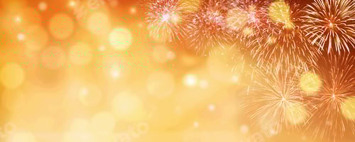 Visualização: fogos de artifício, celebração, explosão