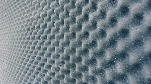 Preview: Sound absorber sheet grey color.