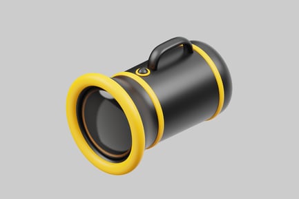 Preview: Adventure camp spot light with handle