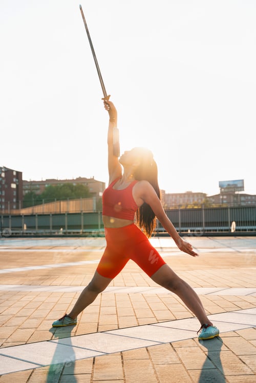 Preview: Chinese young woman practicing wushu kung fu.