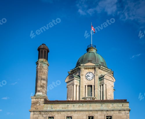 Vista previa: Torre del reloj del antiguo edificio de correos - Ciudad de Quebec, Canadá