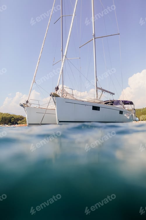 Preview: two yachts in harbour