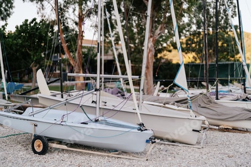 Preview: Evening Calm at the Sailboat Marina