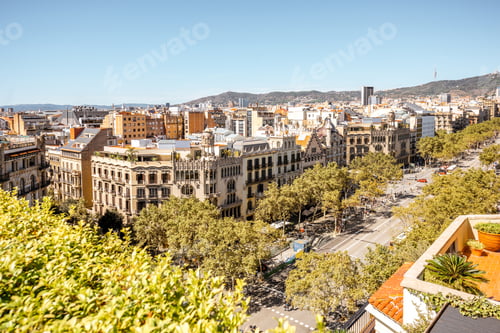 Preview: Barcelona city view