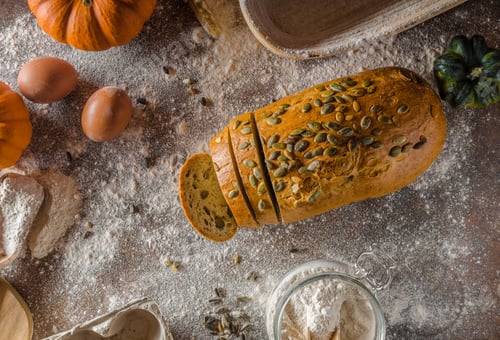Preview: Homemade pumpkin bread
