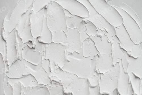 Preview: Abstract white drawing trowel stroke background
