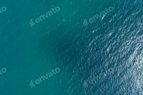 Preview: Aerial drone view of beautiful sea wave surface