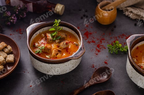 Preview: Pumpkin chilli soup
