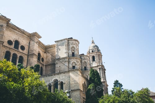 Preview: view of catedral de malaga, malaga, spain