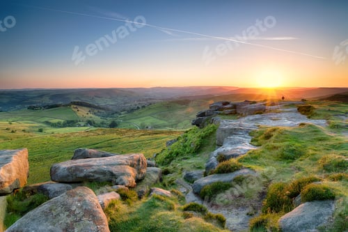 Preview: Sunset from Higger Tor