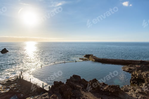 Preview: Natural swimming pool of Acantilado de Los Gigantes, Tenerife