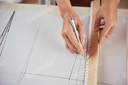 Preview: Drawing fashion pattern
