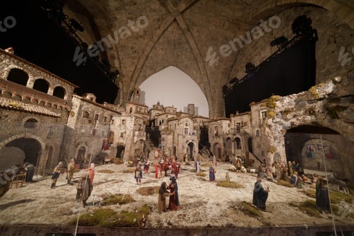 Preview: Historic buildings of Rieti, Italy: Palazzo Vescovile
