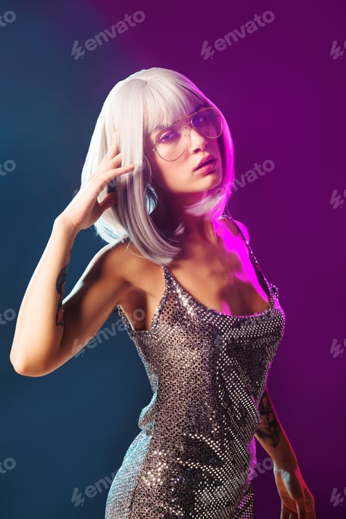 Preview: Beautiful woman with stylish clothes