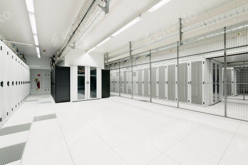 Preview: Room in data storage warehouse