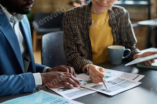 Preview: Business Professionals Analyzing Data in Modern Workplace