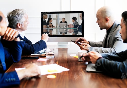 Preview: Business people in a meeting