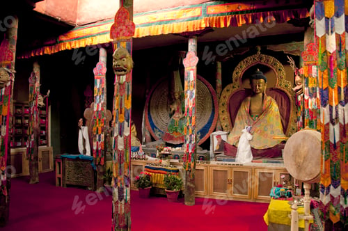 Preview: Buddha statue in Leh Palace, Leh Ladask