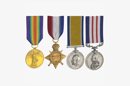 Visualização: Coleção de medalhas de valor militar