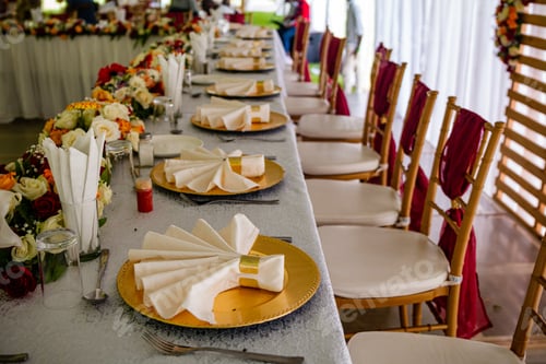 Preview: Wedding Decoration Decor Floral flowers tents stylish ceremony celebrations style