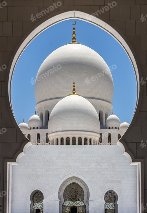 Preview: Arches of beautiful Arabic palace