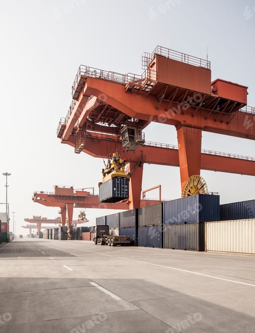 Preview: Shipping container loading facility, Xi'an, Shaanxi, China