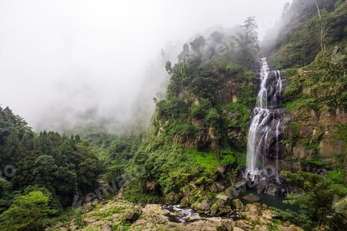 Preview: Waterfall located on Sun Link Sea mountain in Taiwan