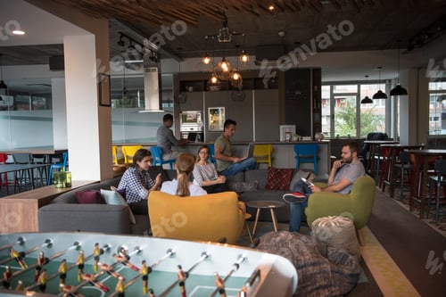Preview: team meeting and brainstorming