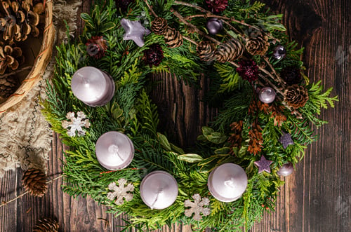 Preview: Christmas decoration wreath