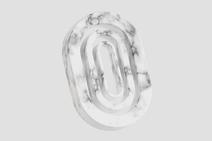 Preview: 3D Abstract Circular Oval Round