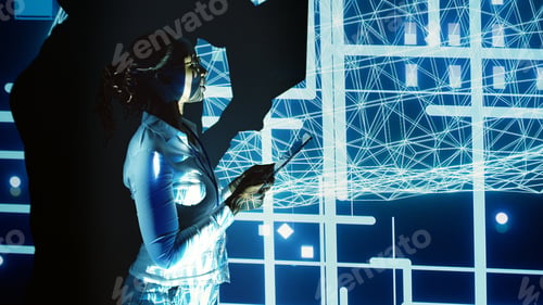 Preview: Technician in AI server farm