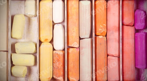 Preview: Pastel Old Lies In A Box Background Image