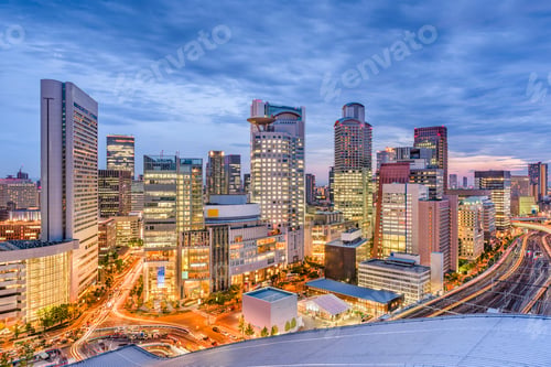 Preview: Osaka, Japan Skyline