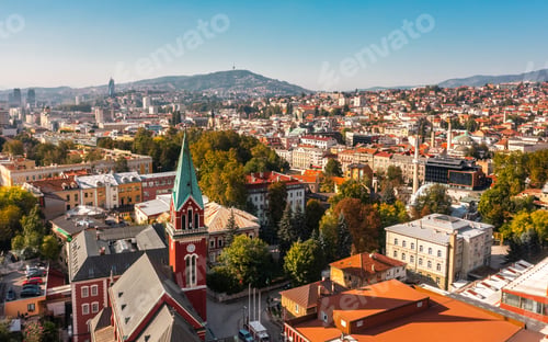 Preview: Urban landscape of Sarajevo