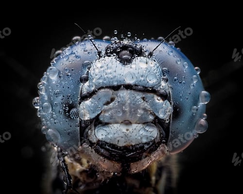 Preview: close up dragon fly