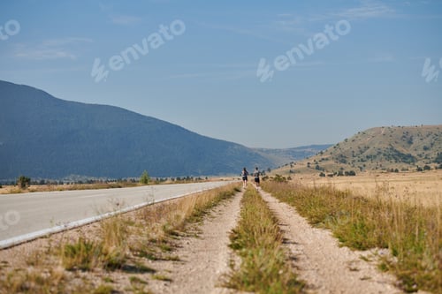 Preview: Energized by the beauty of nature, a couple powers through their morning run, their bodies and