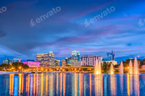 Preview: Orlando Florida Skyline