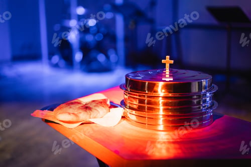 Preview: The process of breaking bread in the modern church.