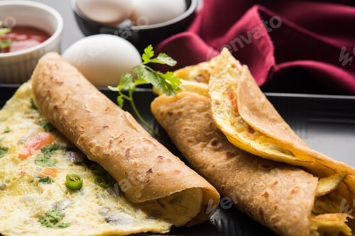 Preview: Omelette Chapati Toll