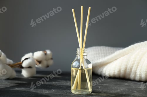 Preview: hygge and aromatherapy concept.