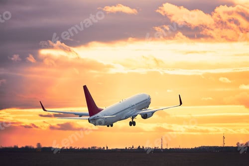 Preview: Take off at the sunset