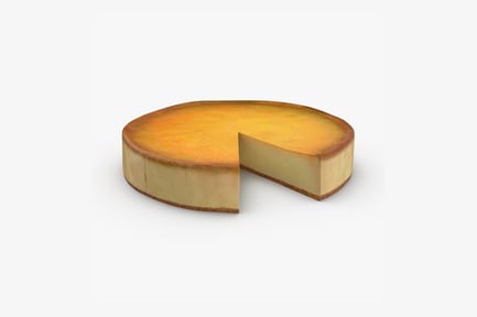 Vista previa: Tarta de queso clásica al estilo neoyorquino sin rebanadas