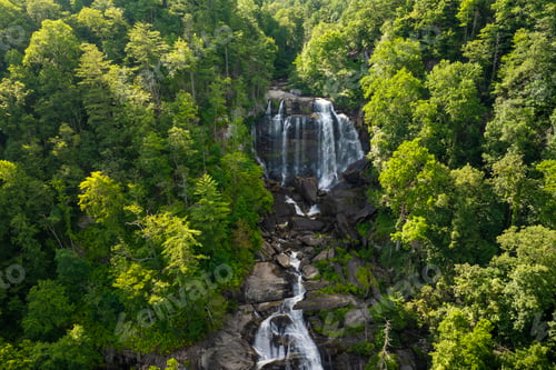 Preview: Whitewater Falls in Nantahala National Forest, North Carolina, USA.