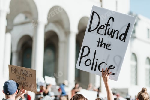 Preview: Black Lives Matter protest in downtown Los Angeles. 1 JUL, 2020, LOS ANGELES, USA