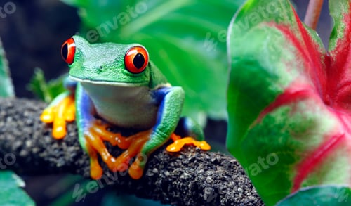 Preview: Red Eyed Tree Frog