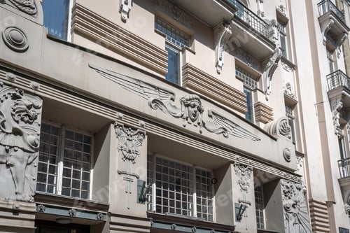 Preview: Art Nouveau architecture Buildings in Riga - Riga, Latvia