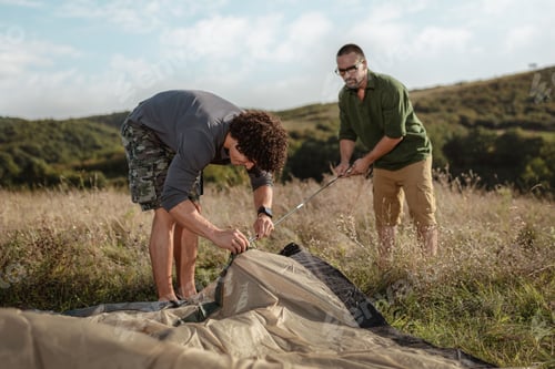 Preview: Setting Up A Tent