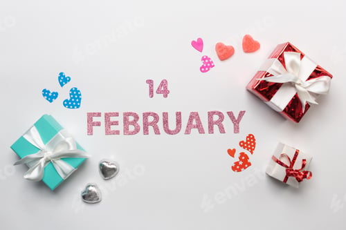 Preview: 14 February Concept, St. Valentines Card